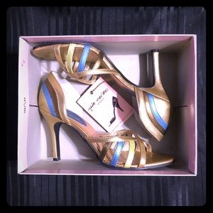 Gold heels